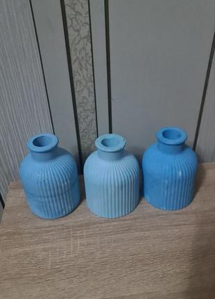 Гипсовая ваза для цветов5 фото