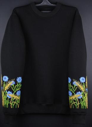 Светр(світшот) вишитий бісером