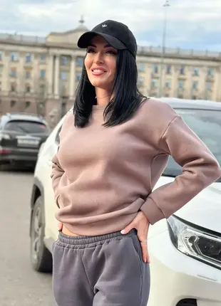 Жіночий теплий костюм-двійка "morton" турція3 фото