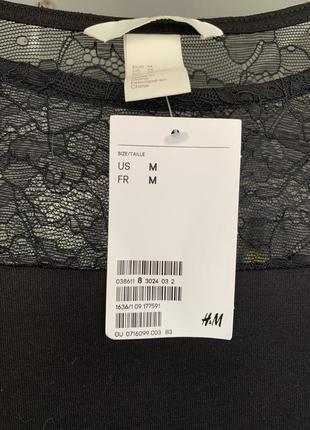 Кофтинка з мереживом h&m3 фото