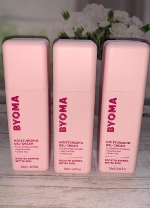 Крем-гель для обличчя byoma moisturizing gel-cream, 50ml