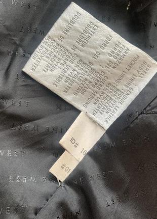 Пиджак жакет женской натуральной кожа nine west размер l5 фото