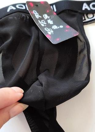 Трусики з секретом чоловічі чорні джоки труси сексі еротик сексуальні еротична білизна...