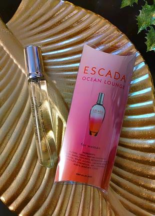 Неповний флакон, груша і лічі, тестер ocean lounge escada