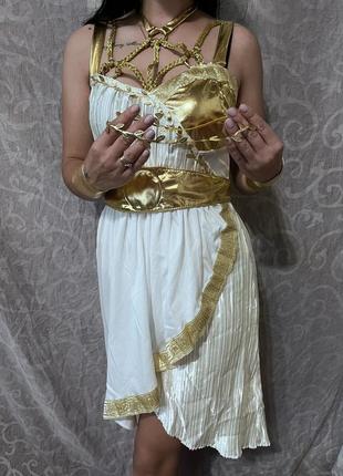 Карнавальное платье костюм греческая богиня афродита греция