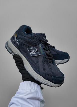 Зимние мужские new balance 1906 r gore-tex blue мех