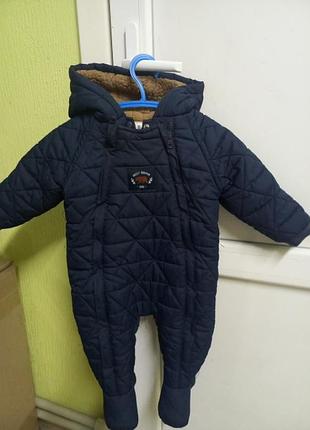 Цельный комбинезон для грудничков