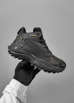 Зимние мужские reebok zig kinetica 2,5 edge all black мех