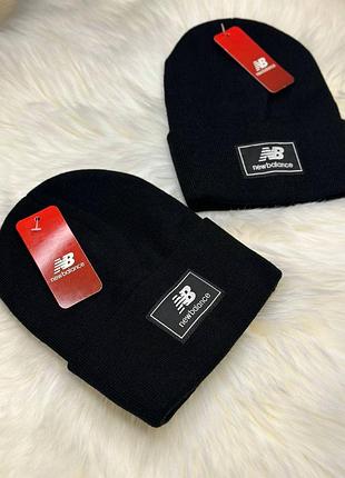 Шапка new balance чорна, шапка чоловіча/підліткова купити