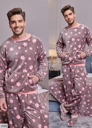 Пижама, махра двусторонняя, цвета3 фото