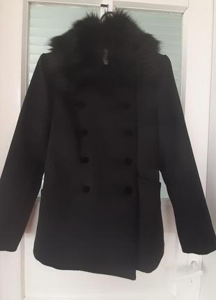 Куртка-пальто коротке жін. h&m