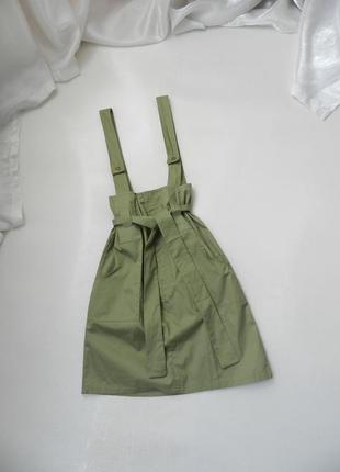 Сарафан на довгих бретелях спідниця  сарафан на длинных бретелях юбка