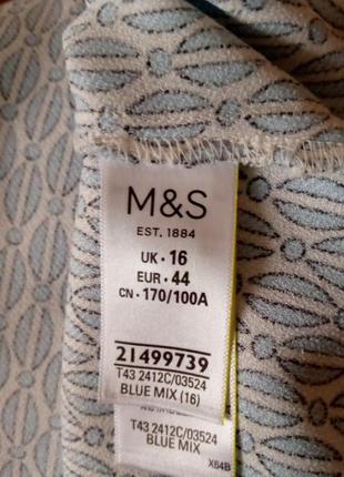 Брендовая блузка m&amp;s5 фото