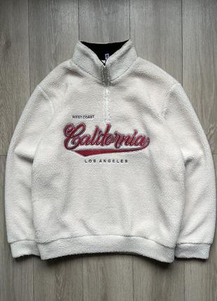 Куртка анорак тедди zaful west coast california