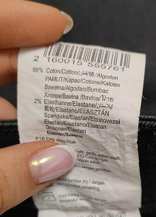 Джинсовая мини-юбка cama рожаkeu 9