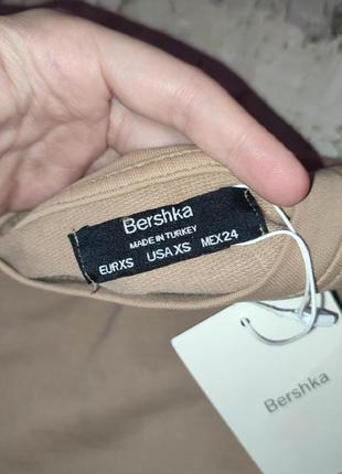 Котоновое свободное платье bershka6 фото