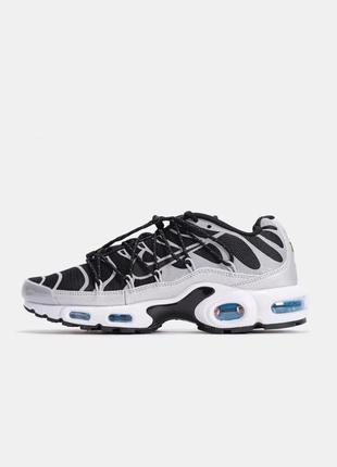 Кроссовки мужские nike air max tn plus lace toggle black grey