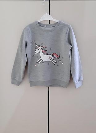 Утепленный свитшот primark 116-122 размера.