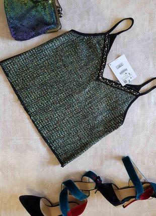 Стильный топ/ майка/футболка zara