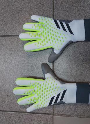 Воротарські рукавички adidas pred gl pro (w/o fingersave) роз 7.5