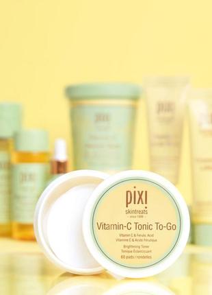 Тонік диски pixi vitamin c tonic to-go4 фото