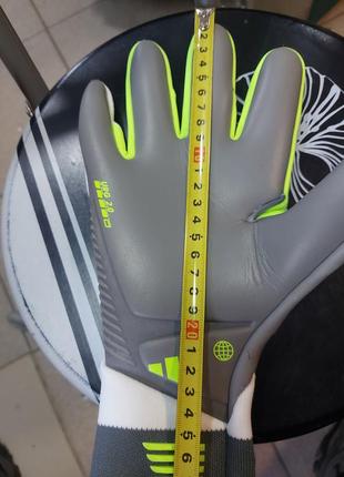 Вратарские перчатки adidas pred gl pro (w/o fingersave) роз 9 56 фото
