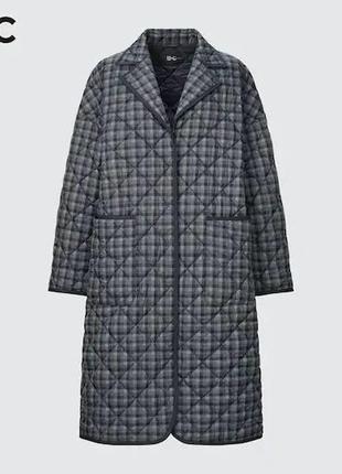 Тепле пальто оверсайз з підкладкою uniqlo