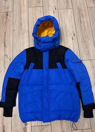 Чоловіча зимова куртка парка дутка аляска jack & jones thinsulate l-ka