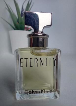 Eternity calvin klein, вінтажна мініатюра, parfum/чисті парфуми, 4 мл3 фото