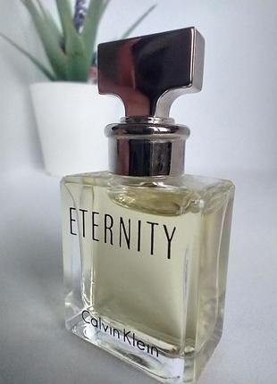 Eternity calvin klein, винтажная миниатюра, parfum/чистые духи, 4 мл4 фото