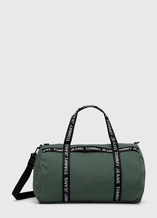Новая сумка tommy hilfiger (томми tjm essential duffle green bag) с америки