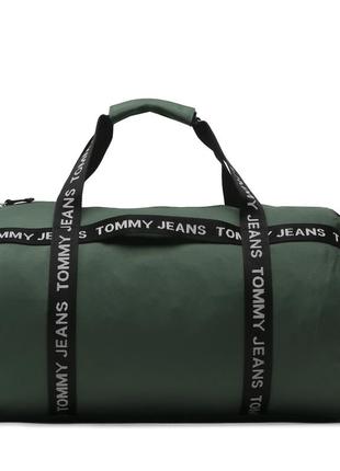 Новая сумка tommy hilfiger (томми tjm essential duffle green bag) с америки5 фото