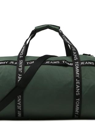 Новая сумка tommy hilfiger (томми tjm essential duffle green bag) с америки6 фото