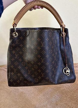 Кожаная сумка шопер louis vuitton оригинал