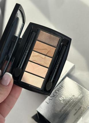 Lancome палетка твней hypnose 5-color eyeshadow palette, french nude1 фото