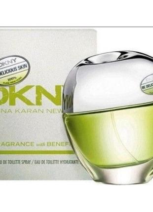 Женская туалетная вода dkny be delicious 100% pure new york (100 мл )1 фото