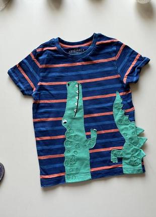 Футболка с принтом m&amp;s 3/4 года