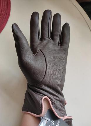 Новые кожаные перчатки f&amp;f4 фото
