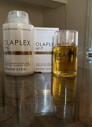 Olaplex 7 олаплекс масло и восстанавливающий крем