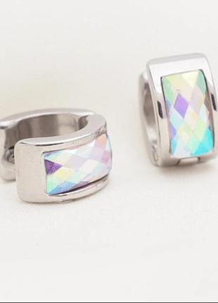 Серьги конго медицинская нержавеющая сталь купить серьги конго медзолото маленькие круглые