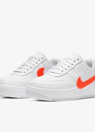 Кроссовки женские nike air force 1 jester, белые (найк аир форс, найки, кросівки)3 фото