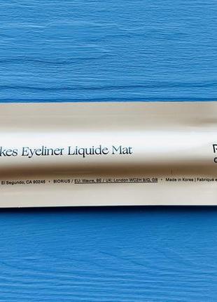 Rare beauty perfect strokes matte liquid liner – матова підводка для очей2 фото