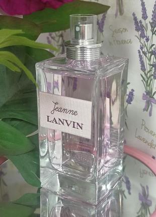 Тестер парфюмированная вода для женщин lanvin jeanne 100 мл1 фото