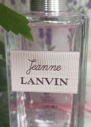Тестер парфюмированная вода для женщин lanvin jeanne 100 мл2 фото