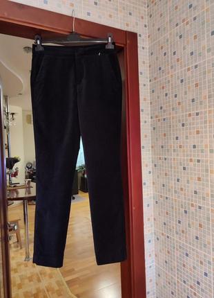 Новые бархатные брюки massimo dutti.1 фото