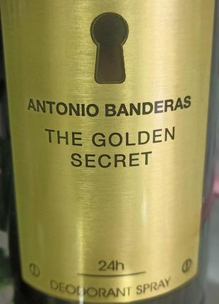 Дезодорант antonio bandras the golden secret 150 мл