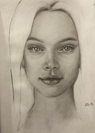 Портрет карандашом по заказу