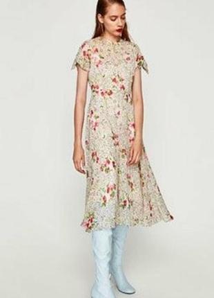 Шифонова сукня zara
