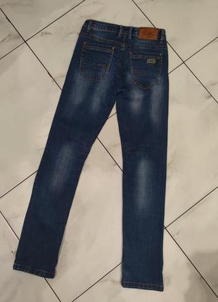 Синие джинсы подростковые мужские s 13-14-15-16 лет (26) vingvgs jeans4 фото