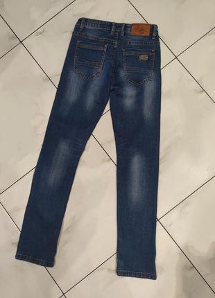 Синие джинсы подростковые мужские s 13-14-15-16 лет (26) vingvgs jeans9 фото